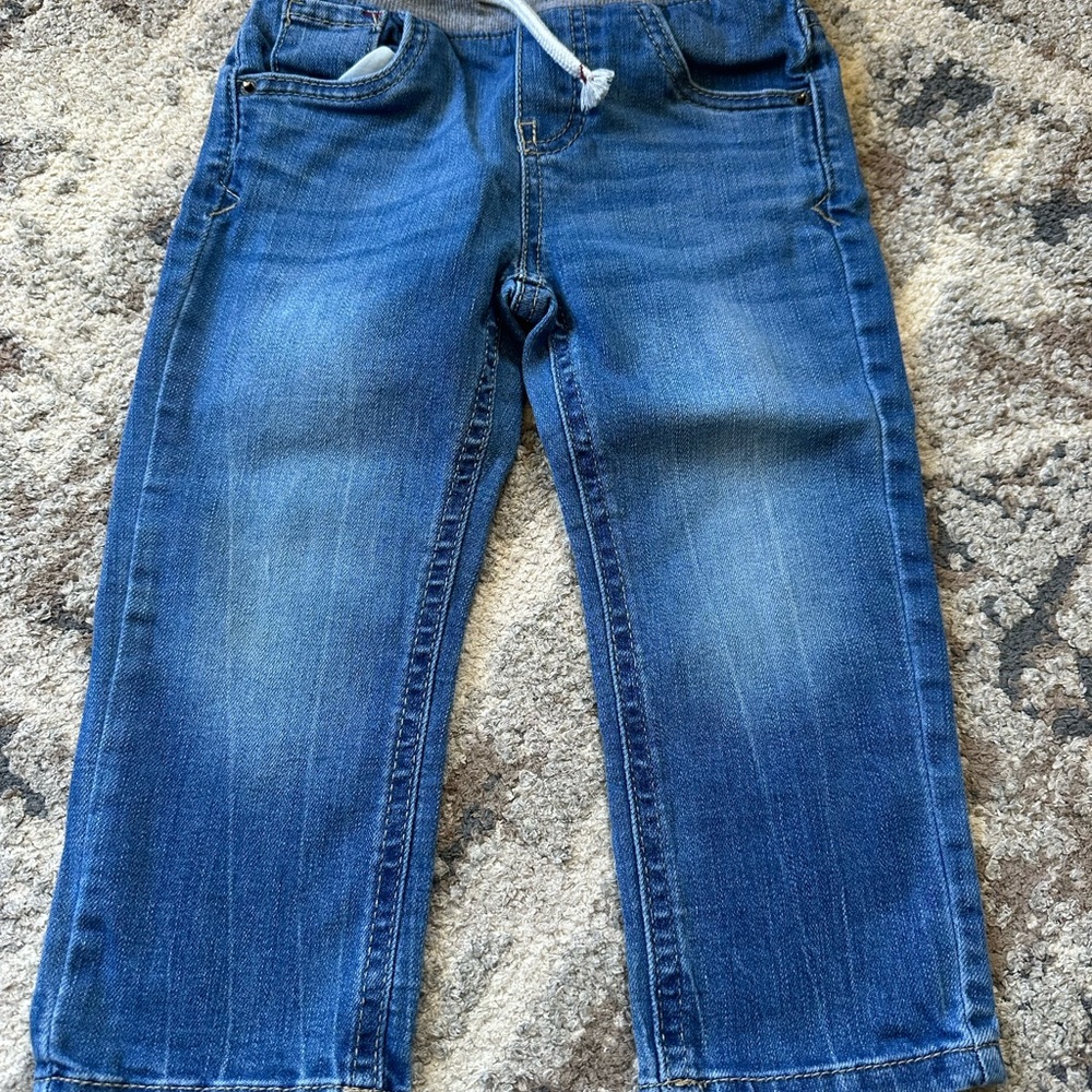 Boys 2T Cat & Jack jogger and jeans bundle - Picture 3 of 6